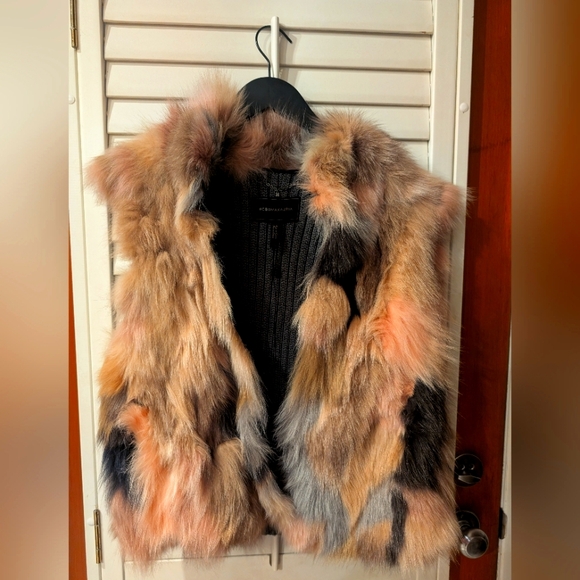 Real fox fur vest - Picture 1 of 3